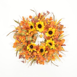 Autumns Earthly Delights Fall Wreath