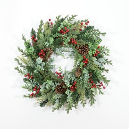 Holiday Magic Artificial Christmas Wreath